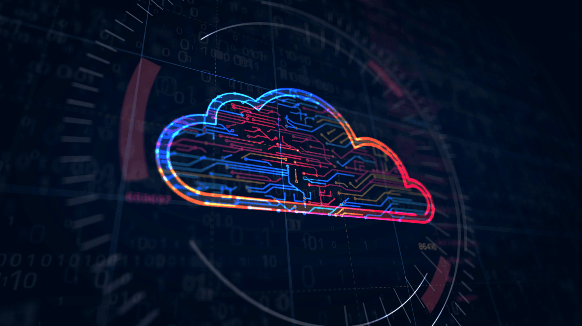 Digital brain graphic over code – intelligence and interoperability via Nextbitt API.